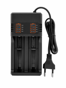 Зарядное устройство для аккумуляторов 18650 на 2 слота Орбита OT-APZ16